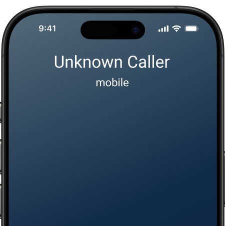 Unknown caller